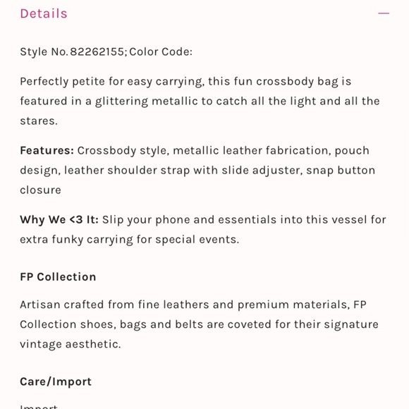 Free People Glitter Gold Damsil Pouch Purse - Picture 2 of 5